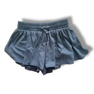 Abercrombie Kids Athletic Skort Size 9/10 Black Active Skirt Shorts